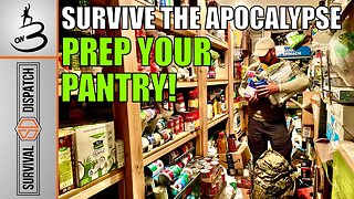 EMERGENCY Prepper Pantry One Year Supply of FOOD | ON3 Jason Salyer