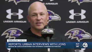 Reports: James Urban interviews for Lions offensive coordinator position