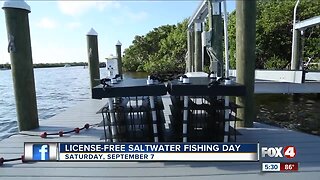 Florida Fish and Wildlife announces a free fishing day