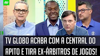 A CENTRAL DO APITO ACABOU! VEJA o que Mauro Cezar FALOU após DECISÃO DRÁSTICA da TV Globo!