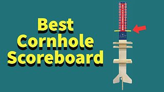 The Best Cornhole Scoreboard on the Market No Hardware Needed!