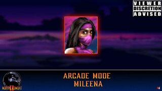 Mortal Kombat 2: Arcade Mode - Mileena