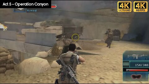 Syphon Filter - Logan's Shadow | Act 5 - Operation Canyon Storm | Hard | PS5 | 4K HDR