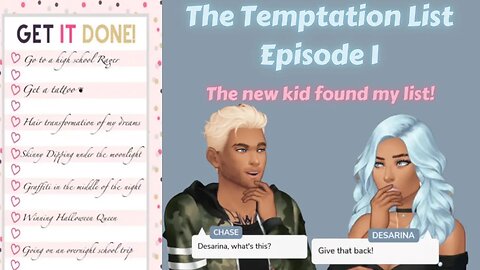 The New Kid Found My Secret Bucket List! |The Temptation List | Episode 1| EPISODE CHOOSE YOUR STORY