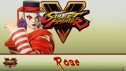 Street Fighter V Arcade Edition: Street Fighter V - Rose