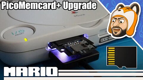 PicoMemcard+ - Supercharging the PS1 with Infinite Memory Cards - Overview & Install!