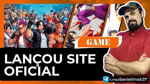 KOF SNK LANÇA SITE OFICIAL DE THE KING OF FIGHTERS EM PORTUGUÊS | DANIELIMAB GAMES