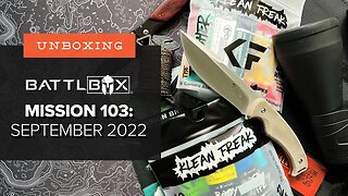 Mean and Clean! - Unboxing Battlbox Mission 103 - Pro Plus - September 2023