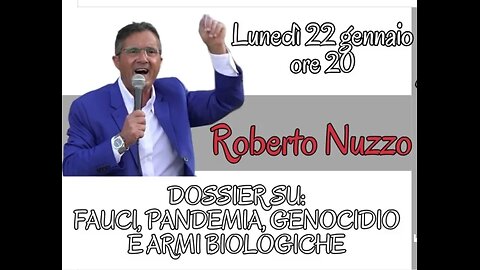 Dr David Martin: "DOSSIER SU: FAUCI, PANDEMIA, GENOCIDIO E ARMI BIOLOGICHE"