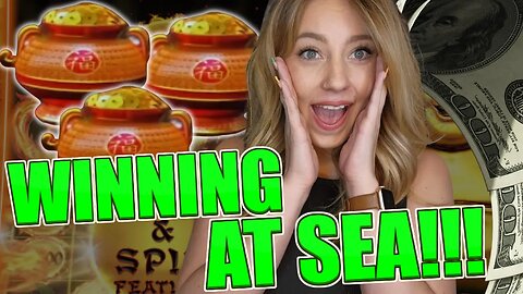 🔴Slots At Sea! Going For The MAXED out MAJOR JACKPOT!