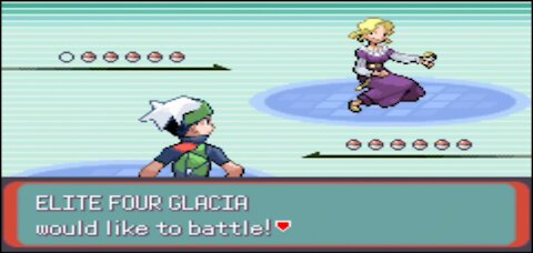 Pokemon Emerald - Elite Four Battle: Glacia