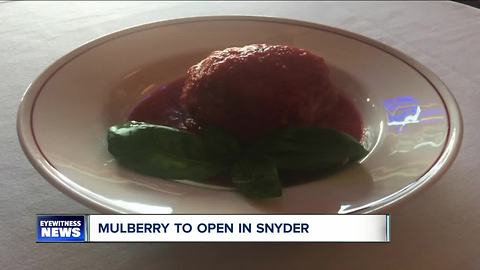 Mulberry to open Snyder location
