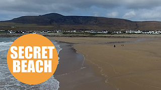 Sand returned to idyllic beach in Irish beauty spot 12 years after disappearing
