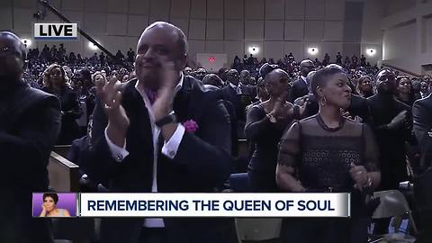 Dancing at Aretha Franklin's Funeral