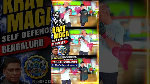 Bengaluru Self Defense (Krav Maga) Franklin Joseph for all Men, Women, Teen & Kids #KravMaga #Shorts