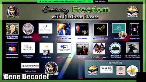 Envisioning Freedom Livestream (Related info in description)