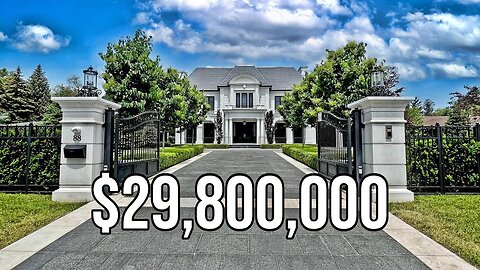 $29,800,000 Grand Toronto Mansion | Mansion Tour