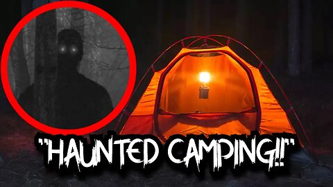 SCARY OVERNIGHT HAUNTED CAMPING !! THE DEMONS ATTACKED ME !!
