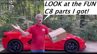 C8 Fun Parts Unboxing & Install - C8 Corvette Stingray Mods