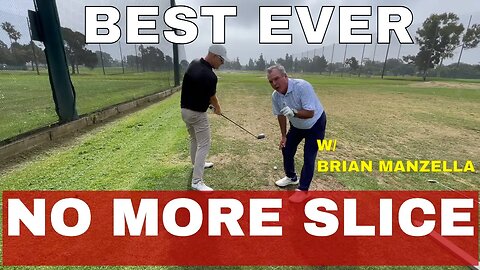 WORLD'S BEST SLICE FIX VIDEO. GUARANTEED TO WORK! Brian Manzella on BE BETTER GOLF
