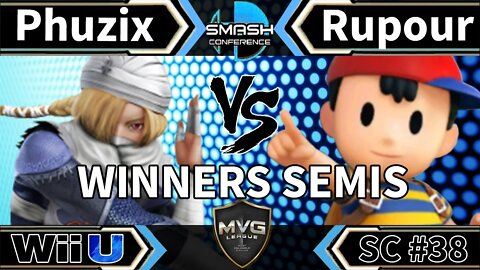 ONI|Phuzix (Sheik) vs. Rupour (Ness) - SSB4 Winners Semis - Smash Conference 38