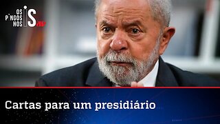 Artistas e aliados leem cartas enviadas a Lula na cadeia