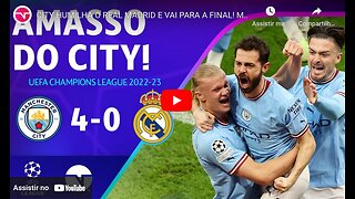 Champions League 2023 CITY X REAL MADRID - semi final jogo2