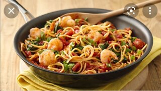 SPICY BUTTER GARLIC SHRIMP PASTA