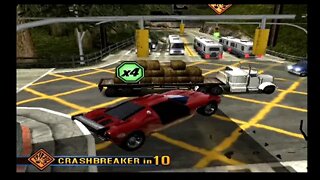 Burnout 3: Takedown Walkthrough! Crash Mode Part or Level 21! Showdown!