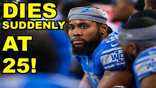 Former Detriot Lions LB Jessie Lemonier DIES SUDDENLY at 25! It happened again!