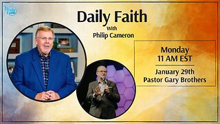 Daily Faith with Philip Cameron: Special Guest Pastor Jesse Jarvis