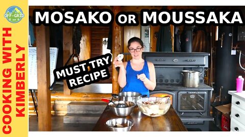 Simple Moussaka Recipe - Best Authentic Moussaka Recipe // Homestead Kitchen
