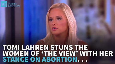Tomi Lahren Stuns The Women Of ‘The View’ With Her Stance On Abortion