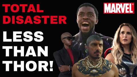 TOTAL DISASTER: ‘Black Panther: Wakanda Forever’ NOW PROJECTED 30% BELOW ‘Thor: Love and Thunder’!