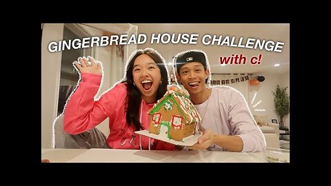 GINGERBREAD HOUSE CHALLENGE | Vlogmas Day 14