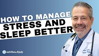 How to Manage Stress and Sleep Better | Dr. Brian Lenzkes Interview