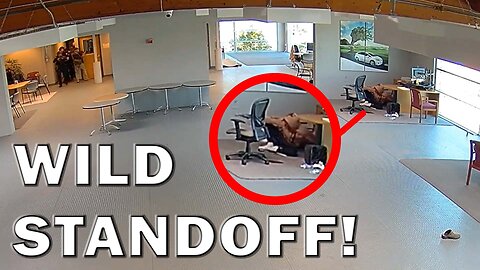 Intense Standoff With Gunman Inside Dealership On Video - LEO Round Table S08E199