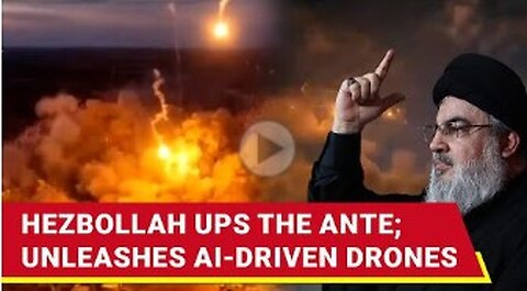 Hezbollah's Hi-Tech DRONE WARFARE: AI ATTACKS on ISRAEL!!!!!! 😨😨😨