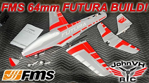 FMS EDF Jet 64mm Futura UNBOXING AND ASSEMBLY!