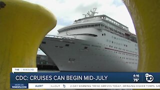 CDC allows cruises to begin mid-July for fully vaccinated passengers