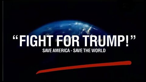 Fight For Donald J. Trump -- Save America & Save The World. #WakeUp & #RiseUp