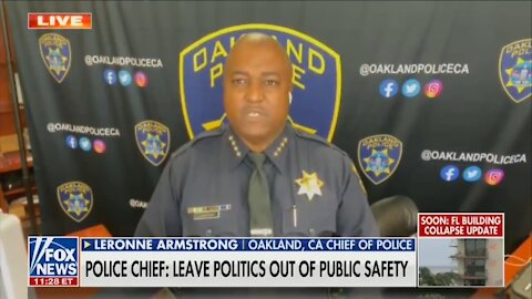 Oakland Police Chief: The People Want To See More Police!