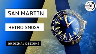 FUNKY ORIGINAL? San Martin SN039 Retro Diver Review #HWR