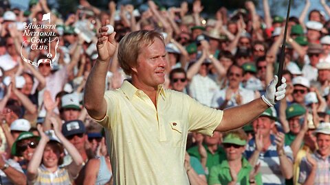 Maybe? Yes sir! Final Round of the 1986 Masters