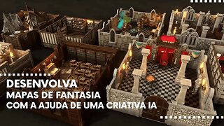 Dungeon Alchemist - Desenvolva Mapas de Fantasia com a Ajuda de uma Criativa Inteligência Artificial