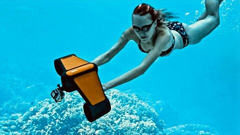 Underwater Scooter Zooms You Through The Ocean