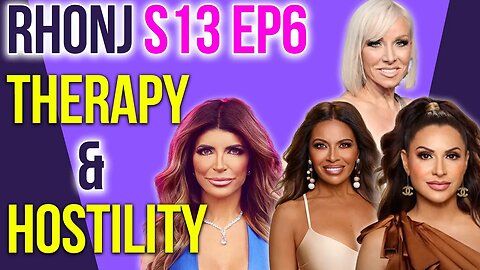 RHONJ S13 EP6 Therapy and Hostility #bravotv #rhonj