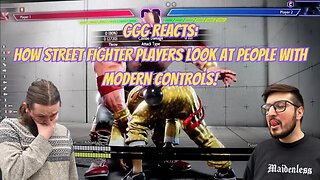 GGG Reacts: How STREET FIGHTER players look at people with MODERN CONTROLS! @TheDandyKeef