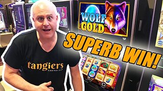 SUPERB WIN! 💰Tangiers Casino Wolf Gold JACKPOT! 💰 | Raja Slots