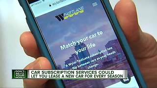 New service gives you a new car for every season
